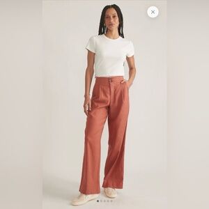 Marine Layer Flora high waisted trousers size 6 nwt